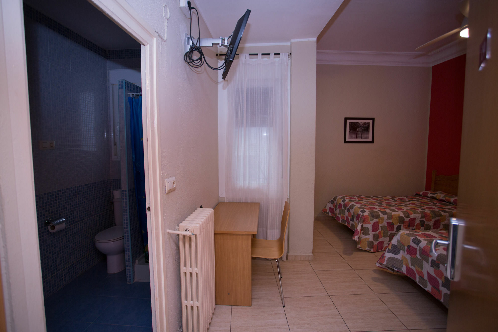 Hostal Navarra Saragozza Esterno foto