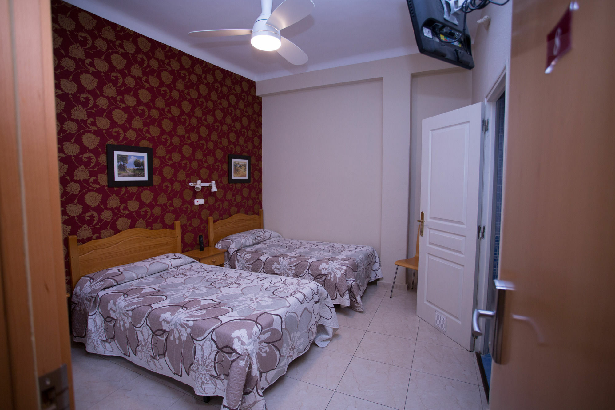 Hostal Navarra Saragozza Esterno foto